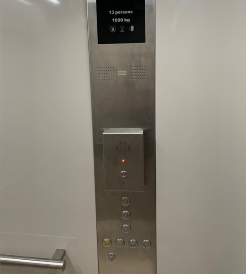 J&R Emergency Hands-Free Elevator Intercom