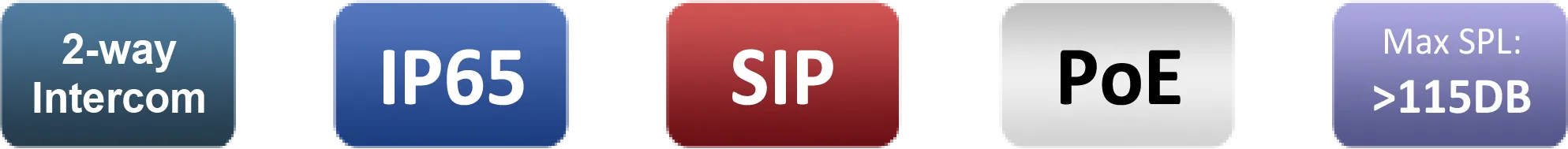 IP PoE Horn Speaker JRSP-SIP-02