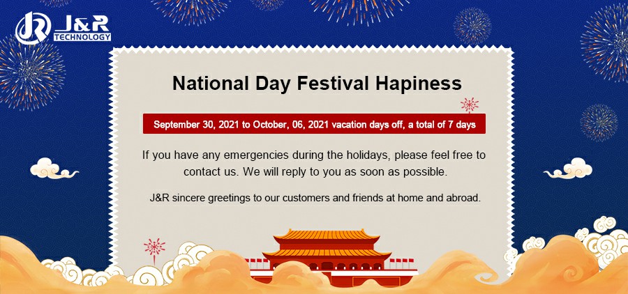 Holiday Notice of National Day Festival