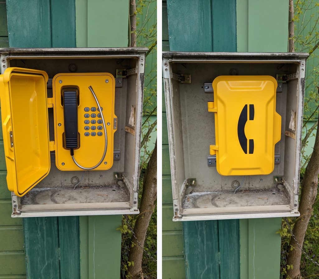 French Park Scenic Area Outdoor Waterproof Telephone Project