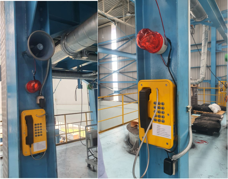 JR Waterproof Telephone Systems in Indonesia PT DIC Astra Chemicals