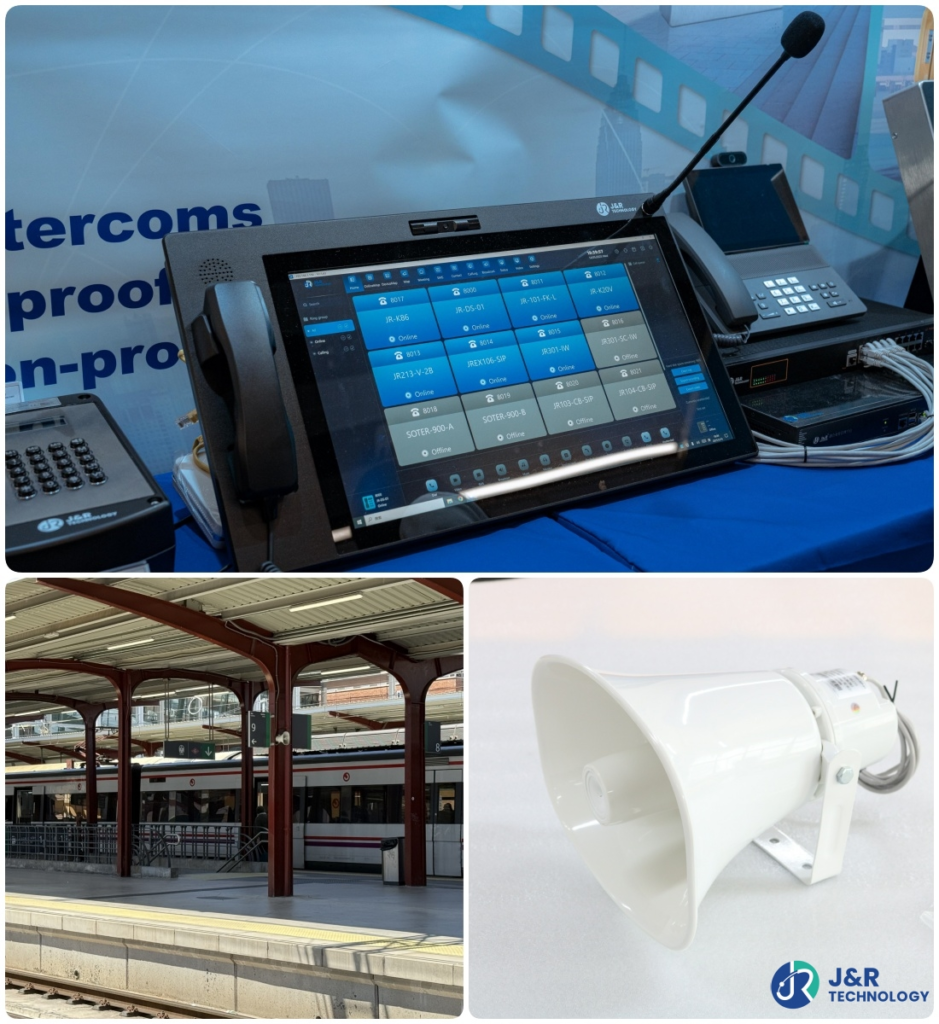 Smart IP Public Address System for Metro Stations