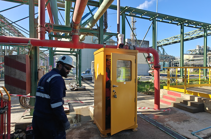 Project Case Study | High-Noise Chemical Plant in North Africa J&R One-Stop Noise-Reduction Communication Solution